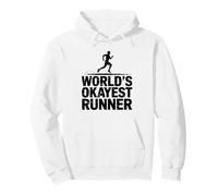World's Okayest Runner - Jogger Marathon Workout Cardio Pullover Hoodie