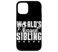 World's Okayest Sibling Matching Siblings Brother Sister Case for iPhone 12/12 Pro