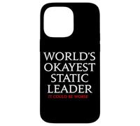 World's Okayest Static Leader - it could be worst Case for iPhone 14 Pro Max
