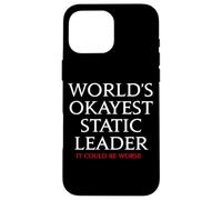 World's Okayest Static Leader - it could be worst Case for iPhone 16 Pro Max