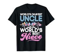 World's Okayest Uncle with The World's Best Niece T-Shirt