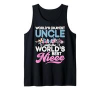World's Okayest Uncle with The World's Best Niece Tank Top