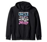 World's Okayest Uncle With The World's Best Niece Zip Hoodie