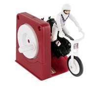 World's Smallest Evel Knievel Miniature Classic Wind Up Toy | Features Rider, Stunt Cycle, and Energizer Launcher | Action Figure | for Ages 8 and up