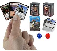 Worlds Smallest Magic: The Gathering Exclusive Collector Set Featuring Ajani VS. Nicol Bolas and Heroes VS. Monsters Duel Decks (MTGCollector)