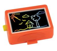 World's Smallest You Create Light Box Scratch & Draw Art Kit, Complete with a Light Box, Scratch Paper, and Scratch Pencil, Create and Illuminate Multi Color Art, Miniature Art Set, for Ages 6+