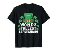 World's Tallest Leprechaun Funny St. Patricks Day Adult T-Shirt