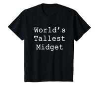 Worlds Tallest Midget T-shirt Funny im a Midget Tee Kids T-Shirt