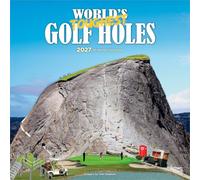 World's Toughest Golf Holes Official 2027 12 X 24 Inch (Hanging) Monthly Square Wall Calendar Plastic-Free