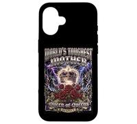 World's Toughest Mother Queen 90s Bootleg Mom Mother's Day Case for iPhone 16