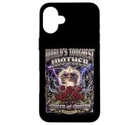 World's Toughest Mother Queen 90s Bootleg Mom Mother's Day Case for iPhone 16 Plus