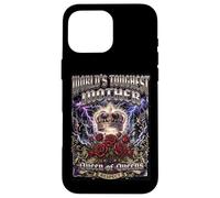 World's Toughest Mother Queen 90s Bootleg Mom Mother's Day Case for iPhone 16 Pro Max