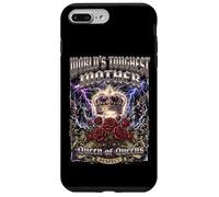World's Toughest Mother Queen 90s Bootleg Mom Mother's Day Case for iPhone 7 Plus/8 Plus