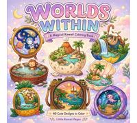 Worlds Within: A Magical Kawaii Coloring Book