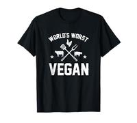 World's Worst Vegan Clothing Meat Lover Gift Idea Funny BBQ T-Shirt