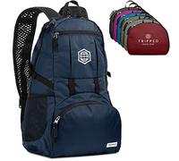 WorldTraveler|HD Travel Daybag Hiking Backpack- Best Water Resistant Ultra Lightweight Daypack For Men And Women Blue