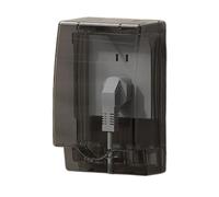 Worldwide 86 Type Electrical Port Waterproof Protector Double Hook Plan Bathroom Safe Polystyrene Construction Socket Cover Plate