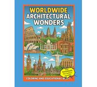Worldwide Architectural Wonders: Coloring Book
