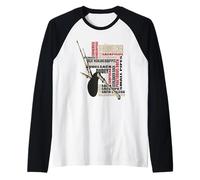 Worldwide Bagpipes Word Art Raglan Baseball Tee