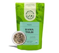 Worldwide Botanicals Organic Rama Tulsi Holy Basil Loose Leaf Premium Herbal Tea, 8 Ounce (Pack of 1)