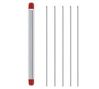 Worm Bait Needle, Bait Needle - Stainless Steel 5 Types Bait Needle Worm Hook Needle - Drill Rigging Bait Rig Hollow Fishing Tool for Carp