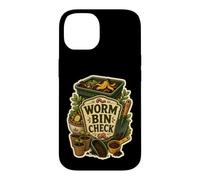 Worm Bin Check Vermicompost Garden Case for iPhone 14