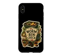 Worm Bin Check Vermicompost Garden Case for iPhone XS Max