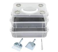 Worm Box | Transparent Double Layer Habitat Container | Worm Farm | Entomology, Biology, Science Education, Classroom, School, Homeschool, Science Project