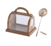 Worm Catcher - BBUG Catcher Kit Outdoor | Portable Butterfly Collecting Tool | Reusable Foldable Multifunctional Fly Collecting for 3-12 Year Old Hiking Garden Camping