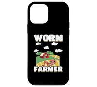 Worm Composting Worm Farming Funny Worm Farmer Case for iPhone 12 mini
