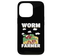 Worm Composting Worm Farming Funny Worm Farmer Case for iPhone 13 Pro