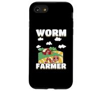 Worm Composting Worm Farming Funny Worm Farmer Case for iPhone SE (2020) / 7 / 8