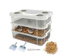 Worm Farm Odor Resistant Feeding Breeding Box