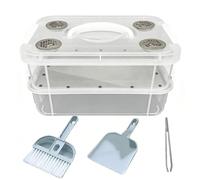 Worm Farm Starter Kit Odor Resistant with Ventilated Lid