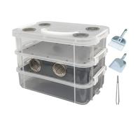 Worm Farm Transparent Odor Resistant Breeding Box