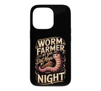 Worm Farmer by Day Dirt Ninja by Night Case for iPhone 13 Pro