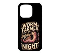 Worm Farmer by Day Dirt Ninja by Night Case for iPhone 15 Pro