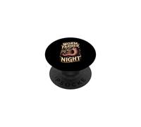 Worm Farmer by Day Dirt Ninja by Night PopSockets Adhesive PopGrip