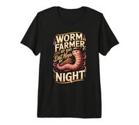 Worm Farmer by Day Dirt Ninja by Night Premium T-Shirt