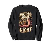 Worm Farmer by Day Dirt Ninja by Night Sweatshirt
