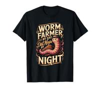 Worm Farmer by Day Dirt Ninja by Night T-Shirt