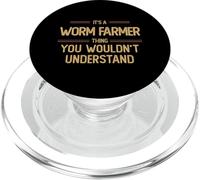 Worm Farmer | Gardening Farming Compost PopSockets PopGrip for MagSafe