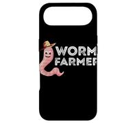 Worm Farmer Happy Worm Farmer Red Wiggler Worm Garden Case for iPhone Air