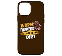 Worm Farmers Do It In The Dirt Funny Worm Farming Case for iPhone 12 mini