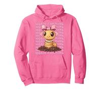 Worm Farming Vermiculture Worm Farmer Farm Girl Coquette Pullover Hoodie