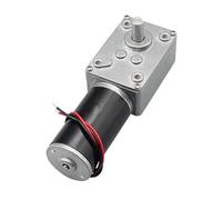 Worm Gear electronic starter 12V 24V Reversed 12-470rpm DC electronic starter High Torque 3.4-70kg Self-Lock Motor Drivers(7RPM,12V)