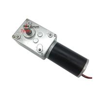 Worm Gear Motor 12V 24V Reversed 12-470rpm DC Motor Torque 3.4-70kg Self-Lock For Curtain Machine Customized Home Compatible With Garden Tool Parts 12V 24V(Speed(RPM): 10rpm)