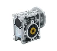 Worm Gear Reducer NMRV030 High Torque Gearbox Input 9/11mm Output 14mm Suitable for Nema23 63B14 Flange Induction electronic starter(RATIO15_56B5)