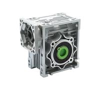 Worm Gear Reducer Speed NMRV050 14 19mm Input 25mm Output for nema34 nema42 Stepper Motor nema 32 36 Servo Engine(60 Ratio 1,Input 19 for Nema42)