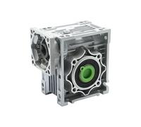 Worm Gear Speed Reducer NMRV050 14 19mm Input 25mm Output For CNC nema34 nema42 Stepper electronic starter nema 32 36 Servo Engine(80 RATIO 1_INPUT 19 FOR NEMA36)